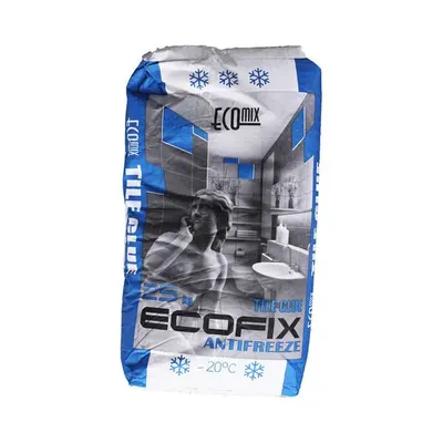 წებოცემენტი 25კგ EKOFIX Antifreeze