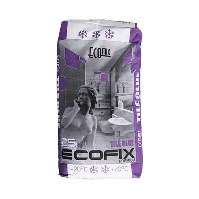 წებოცემენტი 25კგ EKOFIX PREMIUM