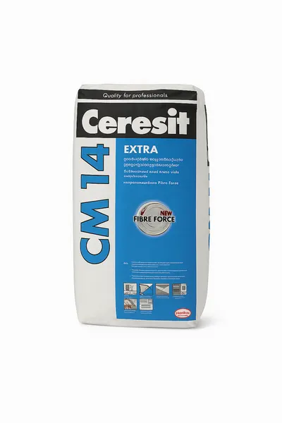 ყინვაგამძლე წებოცემენტი 25კგ CERESIT CM14