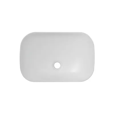 აბაზანის ნიჟარა კერამიკის 9447 matt white 510X360X130 - 2