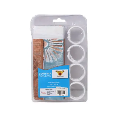აბაზანის ფარდა 180*180 ფა-02