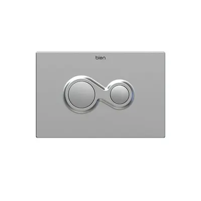 უნიტაზის ჩამრეცხი მოწყობილობის ღილაკი MONET ACTUATOR PLATES GLOSSY CHROME COATED (MTPACBK0K0MB0) BIEN