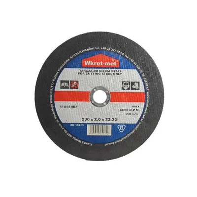 ლითონის საჭრელი დისკი 230X2X22 მმ TCS-23020