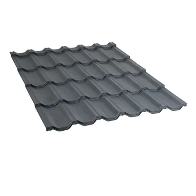 Metal Tile Colored Tin Roof 0.5X1200 Matt RAL7024