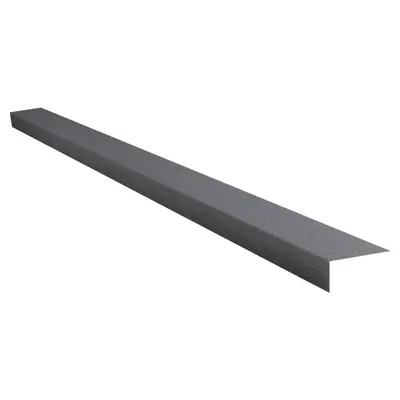 საწვიმარი ღარის ზედა პანელი 0.5X150 RAL 8019 (100X50 მმ)