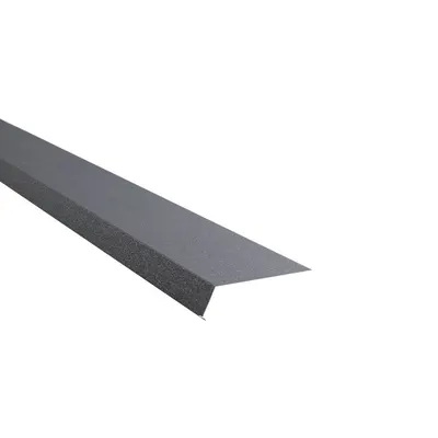 საწვიმარი ღარის ქვედა პანელი 0.50X200 RAL 8019 (140X50X10 მმ) - 1