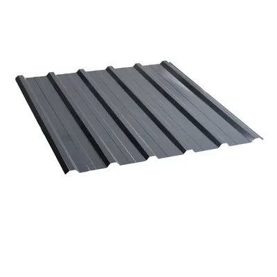 პროფილირებული ფერადი თუნუქის სახურავი 0.5X1140 პრიალა RAL7016