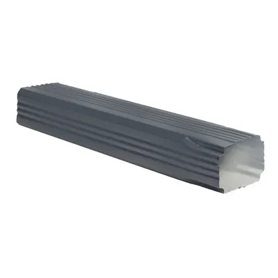 ოთხკუთხა წყალსაწრეტი მილი 0.50×350 RAL 7024 (2000 მმ.)