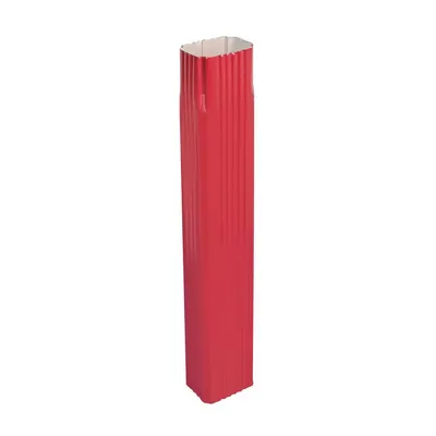 ოთხკუთხა წყალსაწრეტი მილი 0.50×350 RAL 3005 (2000 მმ.) - 1