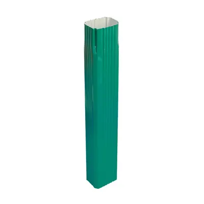 ოთხკუთხა წყალსაწრეტი მილი 0.50×350 RAL 6005 (2000 მმ.) - 1