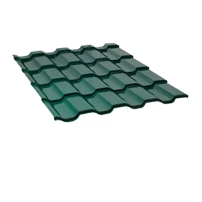 Metal Tile Colored Tin Roof 0.5X1200 Glossy RAL 6005