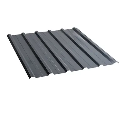 Profiled Colored Tin Roof 0.4X1150 Glossy RAL7024