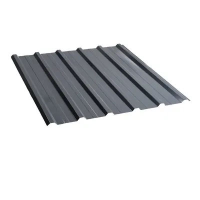 პროფილირებული ფერადი თუნუქის სახურავი 0.35X1150 პრიალა RAL7024