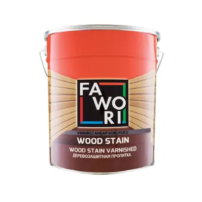 2.5ლ ხის ლაქი ალუბლისფერი FAWORI WOOD STAIN KIRAZ