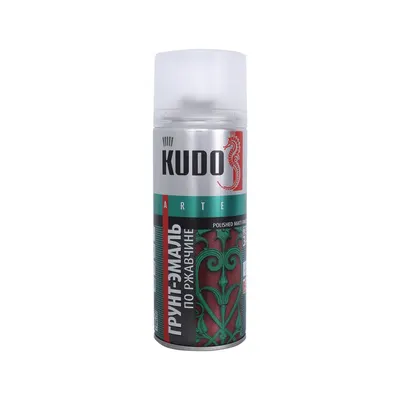 სპრეი გრუნტი ანტიკოროზიული ცისფერი 0.52 ლ KUDO RAL 5015