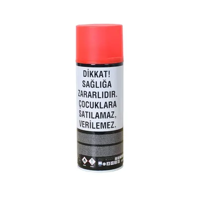 სპრეი წითელი ფლუორესცენტი FAWORI SPECIAL SPRAY 519 400ML - 1