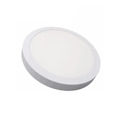 LED პანელური სანათი გარე მონტაჟი მრგვალი 24w 6500K LINUS
