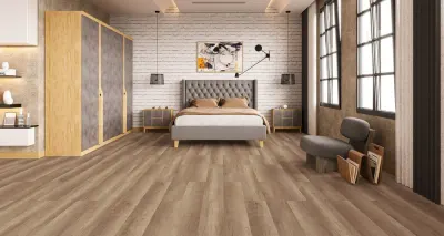 ლამინირებული იატაკი Alaska Oak 8 მმ - 1