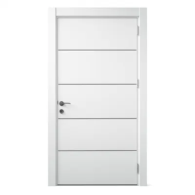 კარი F01 ზომა. 70*208 ფერი. WHITE Black lined მწარ. ANADOORIA