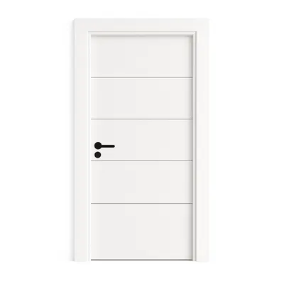 კარი F01 ზომა. 80*208 ფერი. WHITE Black lined მწარ. ANADOORIA