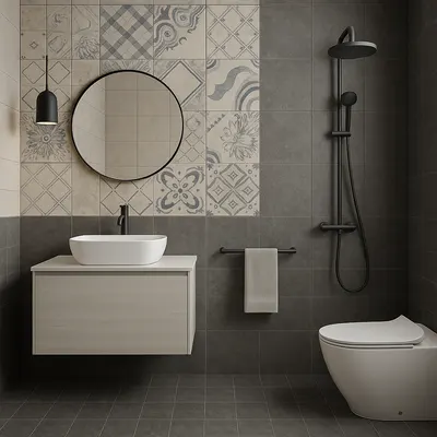 კერამიკული ფილა Sokodo Gray Dark - 4