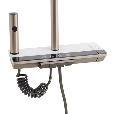 საშხაპე ონკანი კომპლექტი SHOWER SET WITH MIXXER BYL1021 Grey 63gmougg0o - 1