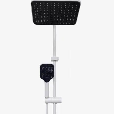 საშხაპე ონკანის კომპლექტი SHOWER SET WITH MIXXER BYL 1009  White თეთრი - 2