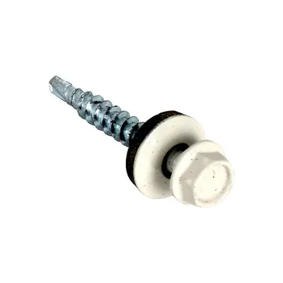 თვითმჭრელი ხრახნი ხისთვის 4.8X35 RAL 9002