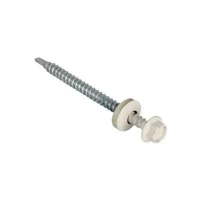 თვითმჭრელი ხრახნი ხისთვის 4.8X70 RAL 9002