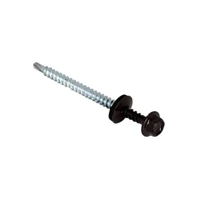 თვითმჭრელი ხრახნი ხისთვის 4.8X70 RAL 8019