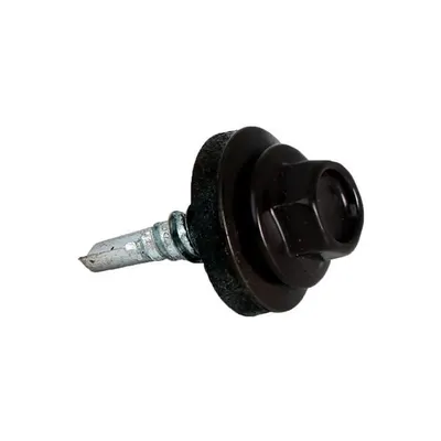 თვითმჭრელი ხრახნი რკინისთვის 5.5*19 RAL 8019 - 1