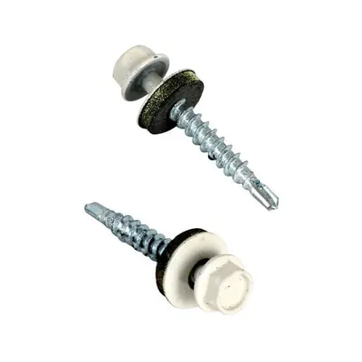 თვითმჭრელი ხრახნი ხისთვის 4.8X35 RAL 9002 - 1