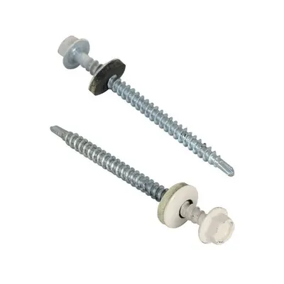 თვითმჭრელი ხრახნი ხისთვის 4.8X70 RAL 9002 - 1