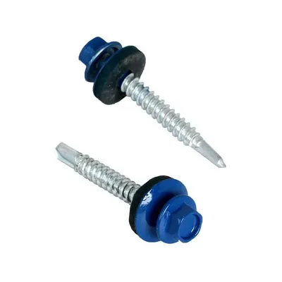 თვითმჭრელი ხრახნი რკინისთვის 5.5X40 RAL 6005 - 1