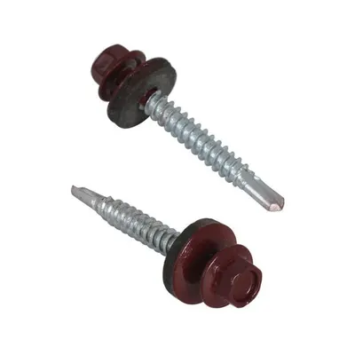 თვითმჭრელი ხრახნი რკინისთვის 5.5X40 RAL 3005 - 1