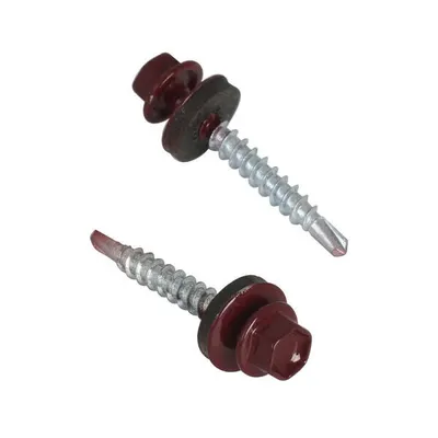 თვითმჭრელი ხრახნი ხისთვის 4.8X35 RAL 3005 - 1