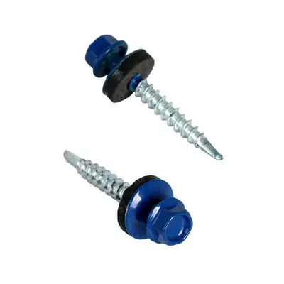 თვითმჭრელი ხრახნი ხისთვის 4.8X35 RAL 5005 - 1