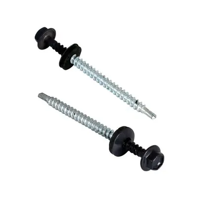 თვითმჭრელი ხრახნი ხისთვის 4.8X70 RAL 7024 - 1