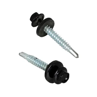 თვითმჭრელი ხრახნი რკინისთვის 5.5X40 RAL 9005 - 1