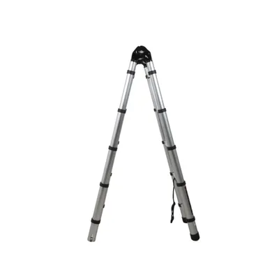 ტელესკოპური ალუმინის კიბე 5X2 (JLB-801) - 1