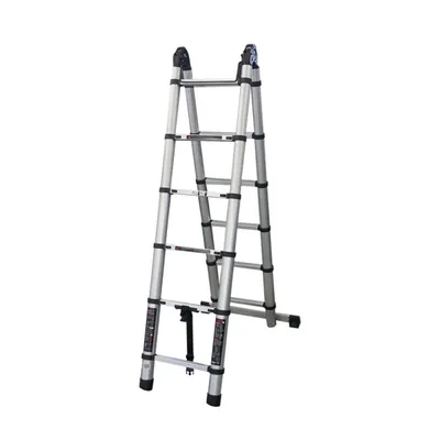ტელესკოპური ალუმინის კიბე 6X2 (JLB-802)