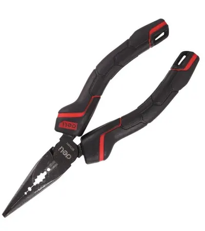 ბრტყელტუჩა 6” DL0103 RED მწარ. deli - 1
