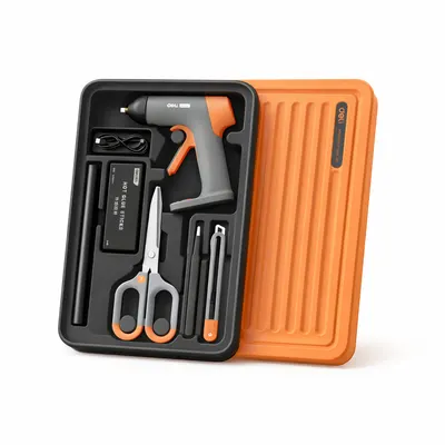 ხელსაწყოების ნაკრები 7ც H1001-C Home°/ Orange მწარ. deli