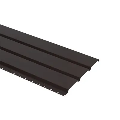 84-Type Colored Metal Siding 0.4X345 Glossy RAL 8019