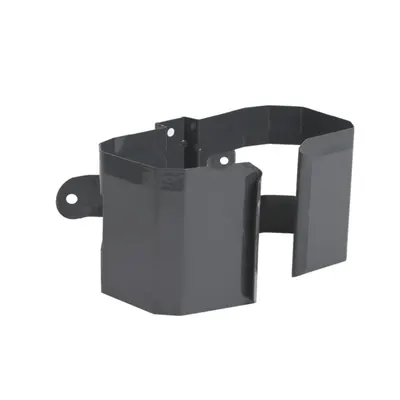 Rectangular Downspout Clamp RAL 7024