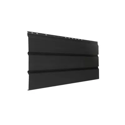 84-type Colored Metal Siding 0.5x345 Textured RAL 9005
