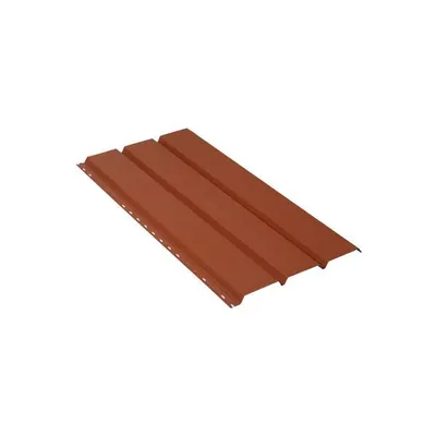 84-profile Colored Tin Siding 0.5X345 Textured RAL 8004