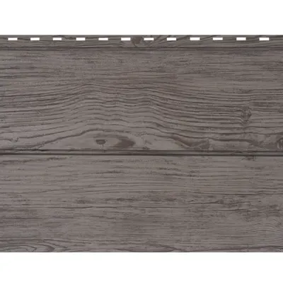 154-type Colored Metal Siding 0.5x340 Textured WOOD GREY