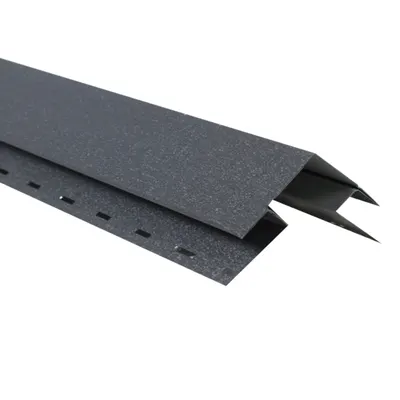 Siding Outer Corner Profile (2m) Textured RAL 7016