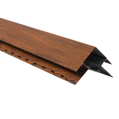Siding Outer Corner Profile (3m) Textured WOOD